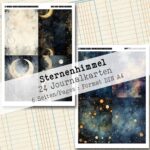 Sternenhimmel, Journal Karten, 6 Seiten [Digital] – Bild 4