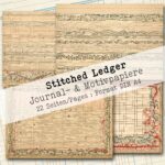 Stitched Ledger, Journal- & Motivpapier, 22 Seiten [Digital] – Bild 7