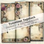 Tusneldas Tagebuch, Journal- & Collagepapier, 24 Seiten [Digital] – Bild 6