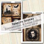 Vampire Dreams - Dekoration, Journal- & Motivpapiere, 5 Seiten [Digital] – Bild 3