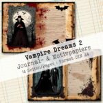 Vampire Dreams - Vampire, Journal- & Motivpapiere, 14 Seiten [Digital] – Bild 4