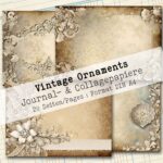 Vintage Ornaments, Journal- & Collagepapier, 20 Seiten [Digital] – Bild 4