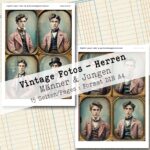 Vintage Porträt Fotos - Männer & Jungen, 15 Seiten [Digital] – Bild 5