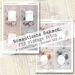 Romantische Rahmen für vintage Fotos, 8 Seiten [Digital] – Bild 6