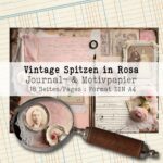 Vintage Spitzen in Rosa, Motivpapier, 18 Seiten [Digital] – Bild 2