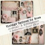 Vintage Spitzen in Rosa, Motivpapier, 18 Seiten [Digital] – Bild 11