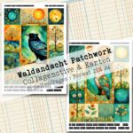 Waldandacht Patchwork, Motive, Karten, Sprüche, 13 Seiten [Digital] – Bild 6