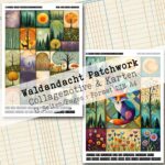 Waldandacht Patchwork, Motive, Karten, Sprüche, 13 Seiten [Digital] – Bild 4