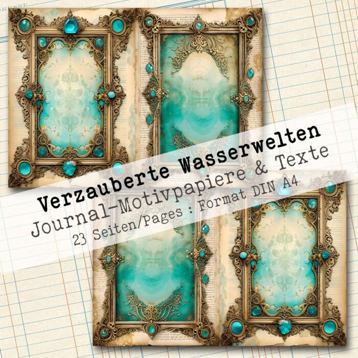 Verzauberte Wasserwelten, Motivpapier, 23 Seiten [Digital] – Bild 3