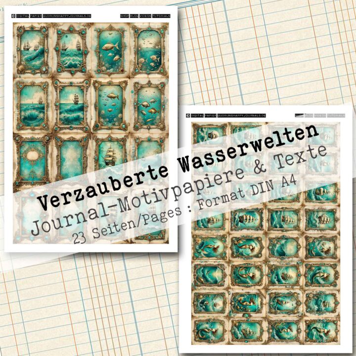 Verzauberte Wasserwelten, Motivpapier, 23 Seiten [Digital] – Bild 14