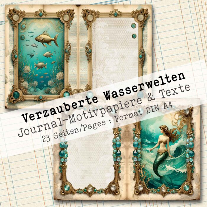 Verzauberte Wasserwelten, Motivpapier, 23 Seiten [Digital] – Bild 8