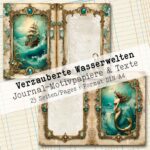Verzauberte Wasserwelten, Motivpapier, 23 Seiten [Digital] – Bild 6