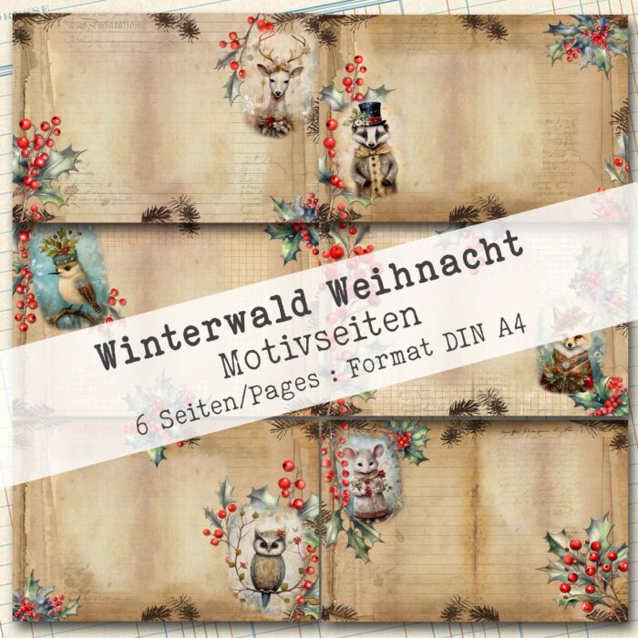 Winterwald Weihnacht, Bundle, 32 Seiten [Digital] – Bild 4
