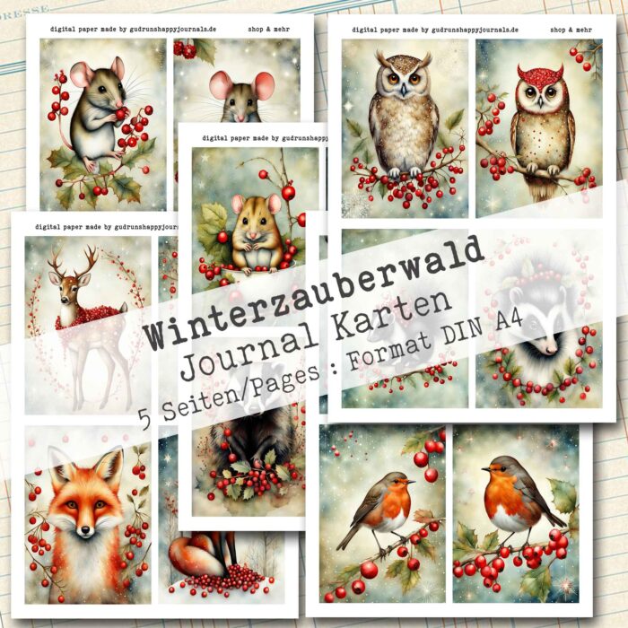 Winterzauberwald, Bundle, 33 Seiten [Digital] – Bild 3