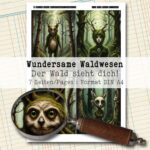 Wundersame Waldwesen, Journal Karten, 7 Seiten [Digital] – Bild 2