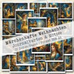 Märchenhafte Weihnachten, 12 Journal Karten, 21 Seiten [Digital]