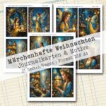 Märchenhafte Weihnachten, 12 Journal Karten, 21 Seiten [Digital] – Bild 5