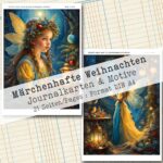 Märchenhafte Weihnachten, 12 Journal Karten, 21 Seiten [Digital] – Bild 8