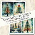 Zauberhafter Christbaum, 16 Journal Karten, 6 Seiten [Digital] – Bild 4
