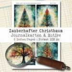 Zauberhafter Christbaum, 16 Journal Karten, 6 Seiten [Digital] – Bild 2
