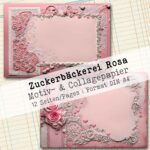 Zuckerbäckerei Rosa, Hintergrund- & Collagepapier, 12 Seiten [Digital] – Bild 6