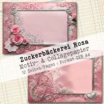 Zuckerbäckerei Rosa, Hintergrund- & Collagepapier, 12 Seiten [Digital] – Bild 5