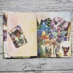 Handgefertigtes Junk Journal "Woodland Fairies" – Bild 4