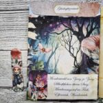 Handgefertigtes Junk Journal "Woodland Fairies" – Bild 9