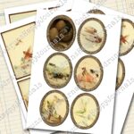 Insekten Journaling Karten Set, 4 Seiten [Digital]