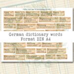 Deutsche Wörterbuch Schilder, 3 Seiten [Digital] – Bild 2