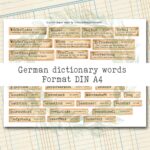 Deutsche Wörterbuch Schilder, 3 Seiten [Digital] – Bild 4