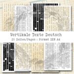 Deutsche Texte & Sprüche, senkrecht, 20 Seiten [Digital] – Bild 2