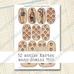 Antike Spielkarten "Kloster Spielkarten von 1500", 4 Seiten [Digital] – Bild 7