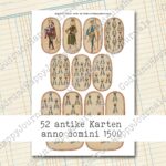 Antike Spielkarten "Kloster Spielkarten von 1500", 4 Seiten [Digital] – Bild 5