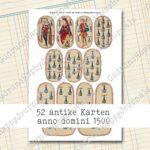 Antike Spielkarten "Kloster Spielkarten von 1500", 4 Seiten [Digital] – Bild 4