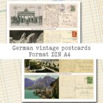 Deutsche Vintage Postkarten, 9 Seiten [Digital] – Bild 2