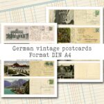 Deutsche Vintage Postkarten, 9 Seiten [Digital] – Bild 5