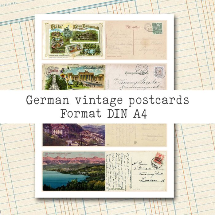 Deutsche Vintage Postkarten, 9 Seiten [Digital] – Bild 6