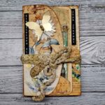Handgefertigtes "Greenery Flip-Flop Journal"