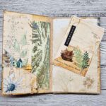 Handgefertigtes "Greenery Flip-Flop Journal" – Bild 5