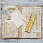 Handgefertigtes "Greenery Flip-Flop Journal" – Bild 3