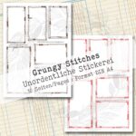 Grungy Stitches, Dekoration, 10 Seiten [Digital] – Bild 7
