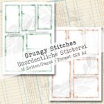 Grungy Stitches, Dekoration, 10 Seiten [Digital] – Bild 5