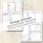 Grungy Stitches, Dekoration, 10 Seiten [Digital] – Bild 4