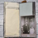 Handgefertigtes Junk Journal "Halloween Envelope" – Bild 9