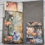Handgefertigtes Junk Journal "Halloween Envelope" – Bild 15