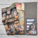 Handgefertigtes Junk Journal "Halloween Envelope" – Bild 16