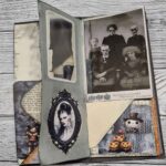 Handgefertigtes Junk Journal "Halloween Envelope" – Bild 5