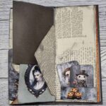 Handgefertigtes Junk Journal "Halloween Envelope" – Bild 6