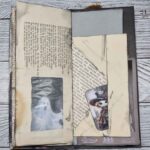 Handgefertigtes Junk Journal "Halloween Envelope" – Bild 11